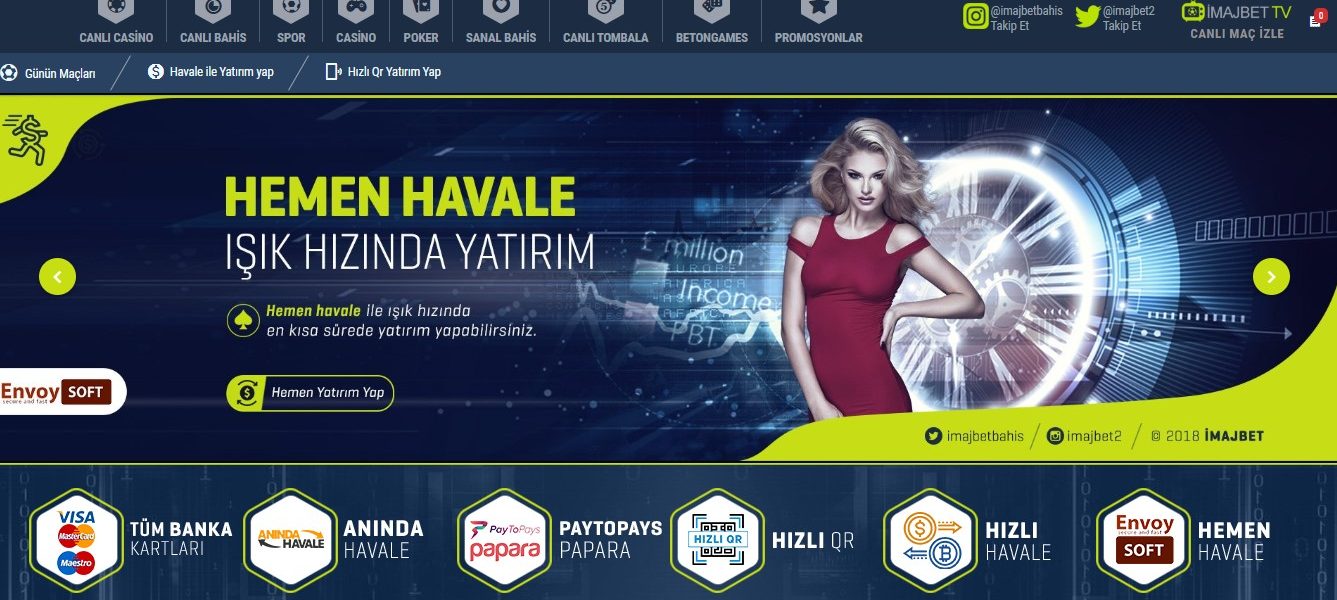 Imajbet Canlı Bahis